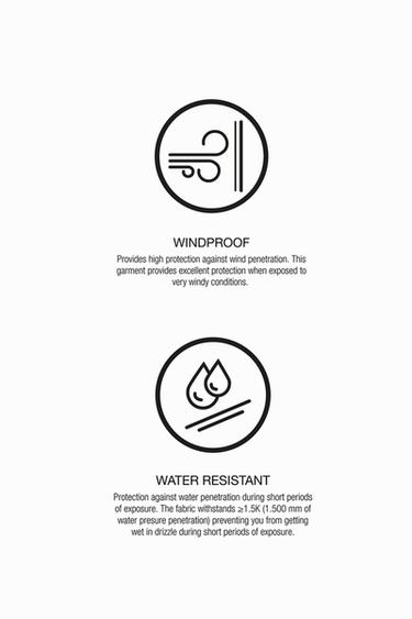 WATER-RESISTANT AND WINDPROOF KANGAROO JACKET RECCO® SYSTEM SKI COLLECTION - Light grey by Zara - Image 10