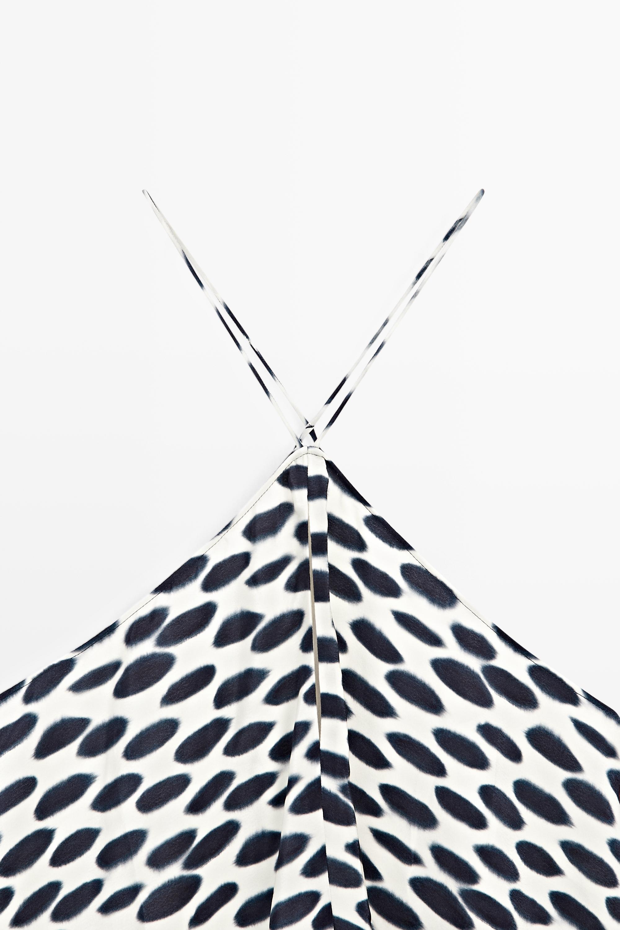 Robe midi évasée imprimée