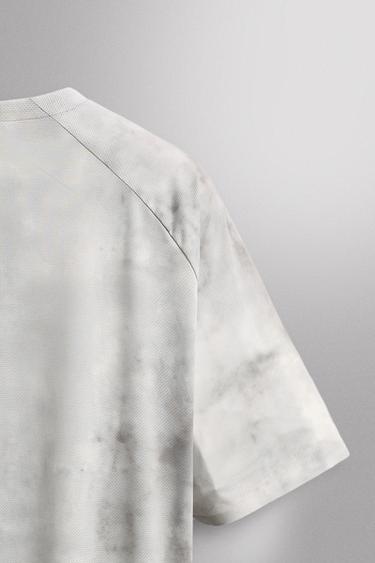 T-SHIRT TECHNIQUE RUNNING IMPRIMÉ - Gris de Zara - Image 8