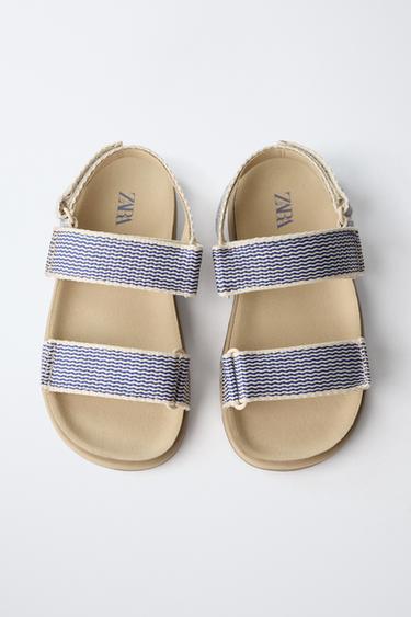 SANDALES À RAYURES - Multicolore de Zara - Image 5