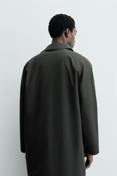 MANTEAU TECHNIQUE DÉPERLANT - Kaki foncé de Zara - Image 2
