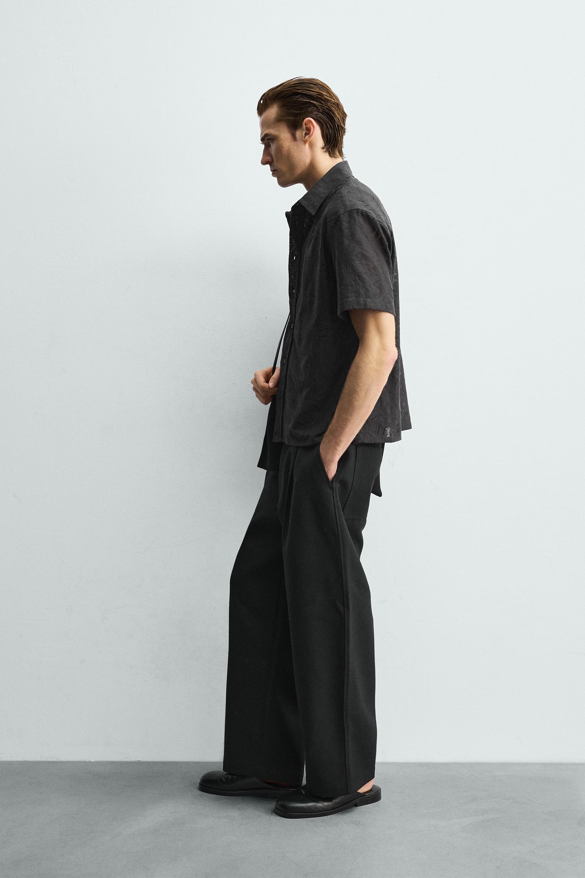 FLORAL JACQUARD SHIRT