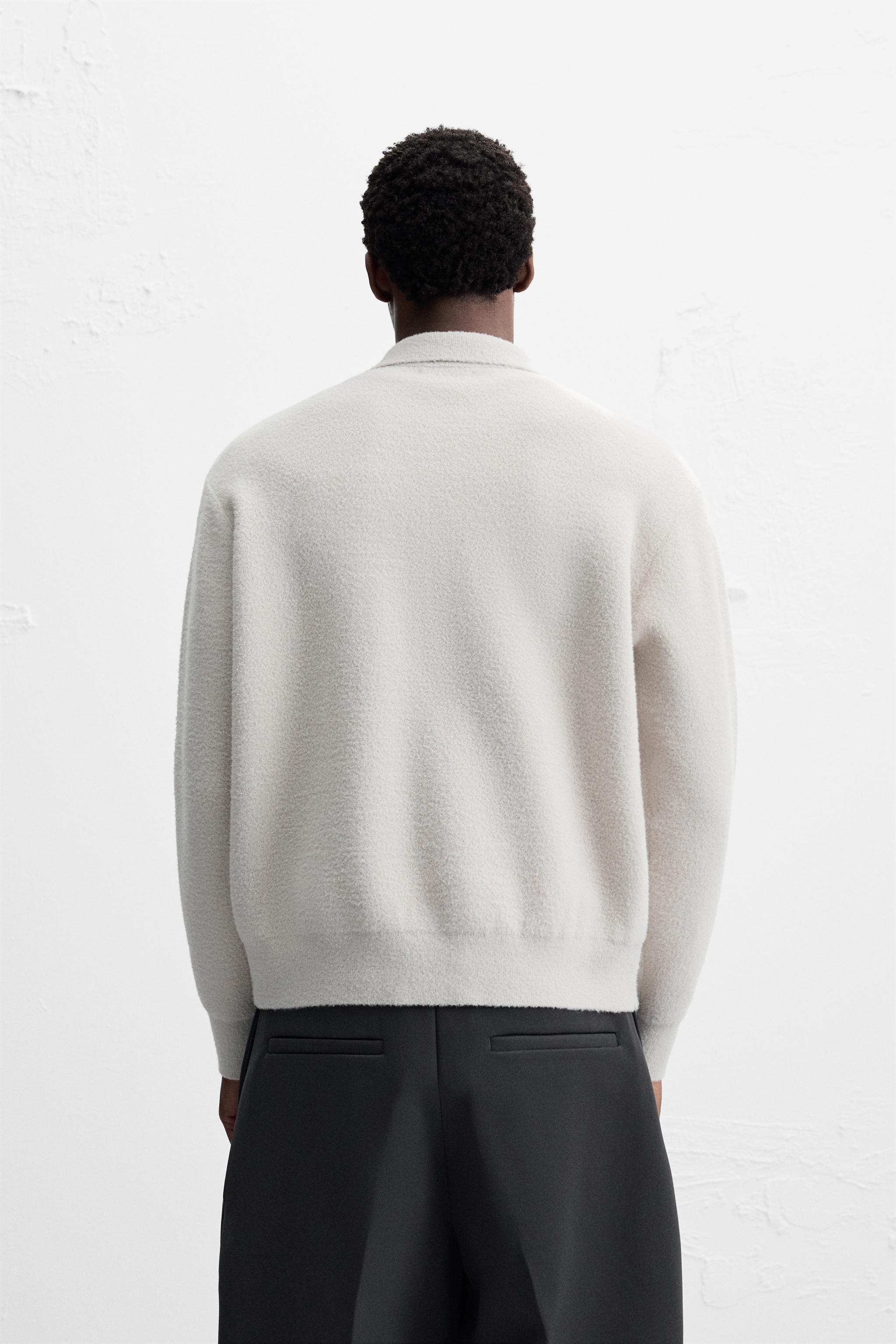 テクスチャー カーディガン - ライトグレー | ZARA Japan / 日本