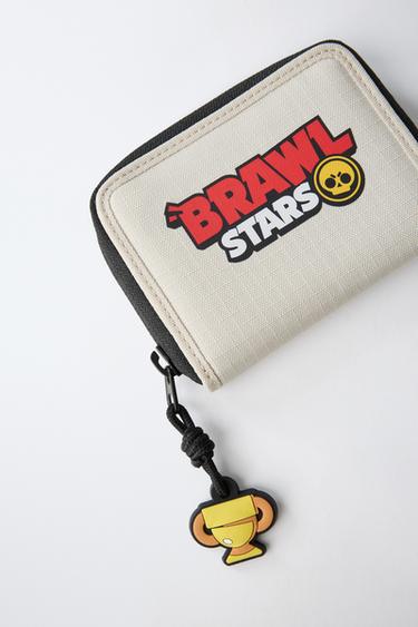 PORTEFEUILLE BRAWL STARS © SUPERCELL OY - brun de Zara