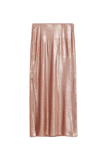 SEQUINNED SKIRT