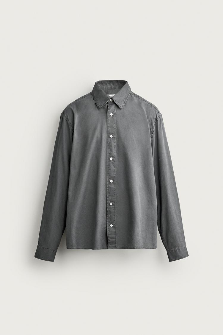 WASHED RELAXED FIT SHIRT