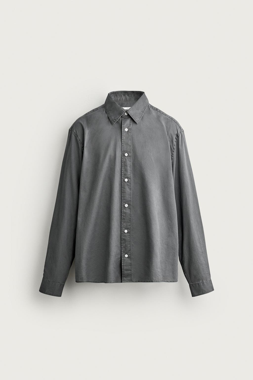 WASHED RELAXED FIT SHIRT