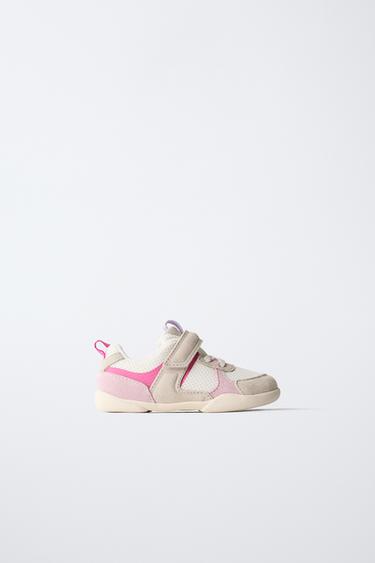 Zara BAREFOOT COLOR SNEAKERS - Pink