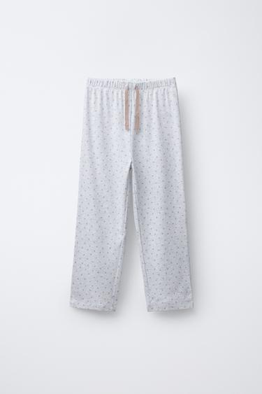 6-14 ANS/ PYJAMA WAFFLE FLEURS - Gris chiné de Zara - Image 3