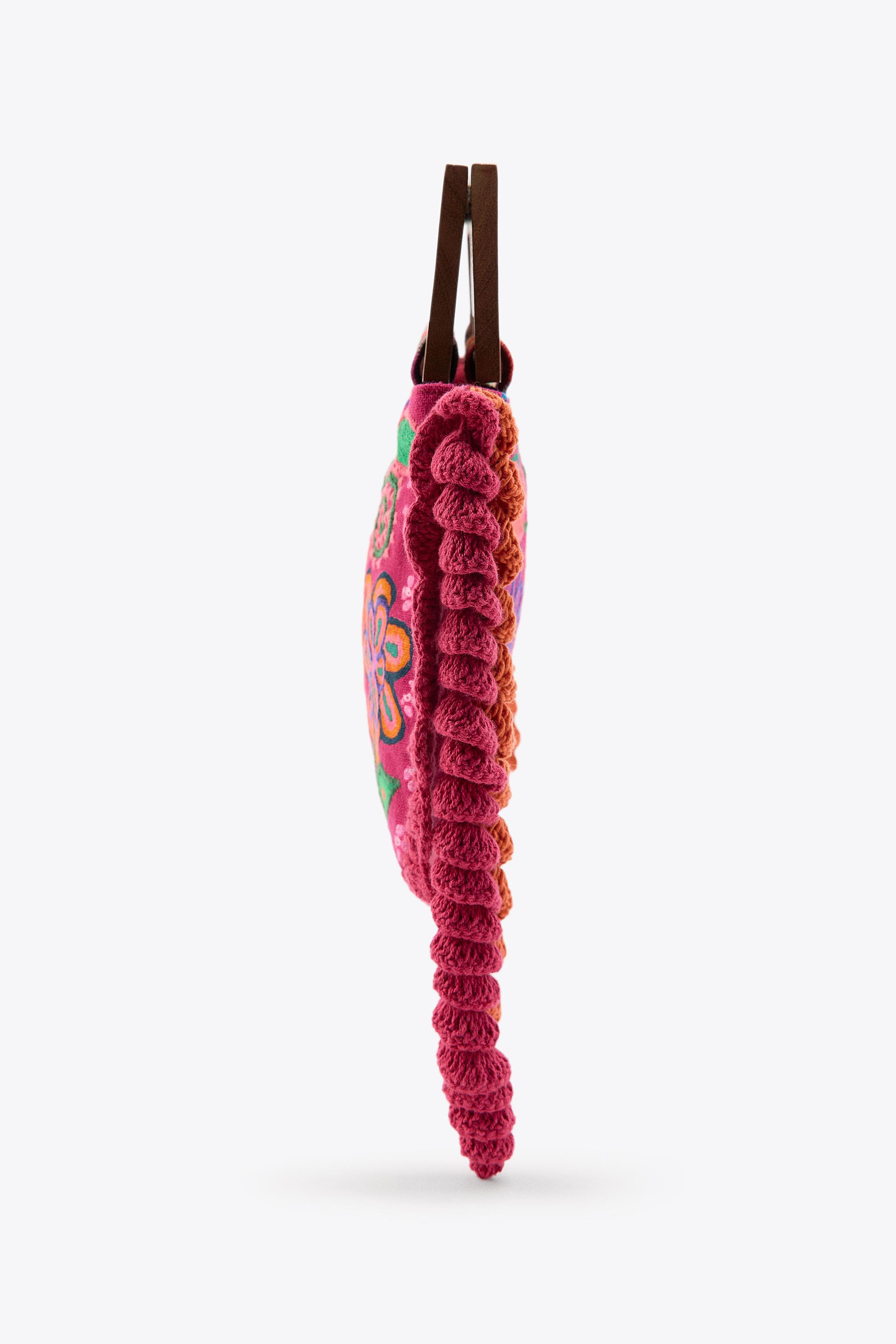 SAC FLEURS BRODÉES