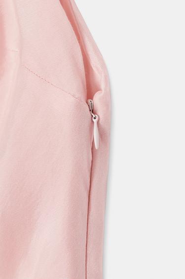 COMBINED RUFFLED DRESS - Light pink by Zara - Image 7