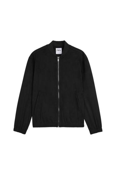 CAZADORA BOMBER EFECTO ANTE