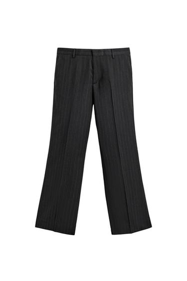STRIPED SUIT TROUSERS - striped by Zara