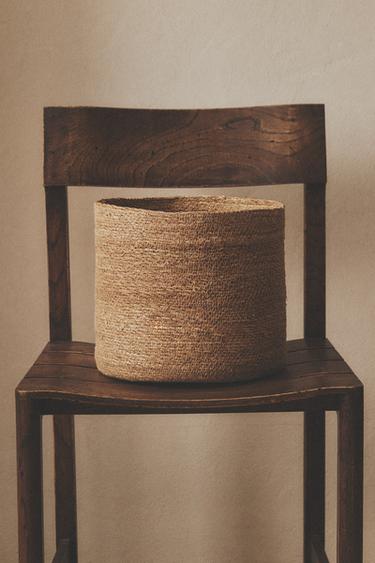 ΠΛΕΚΤΟ ΚΑΛΑΘΙ - Μπεζ ανοιχτό του Zara