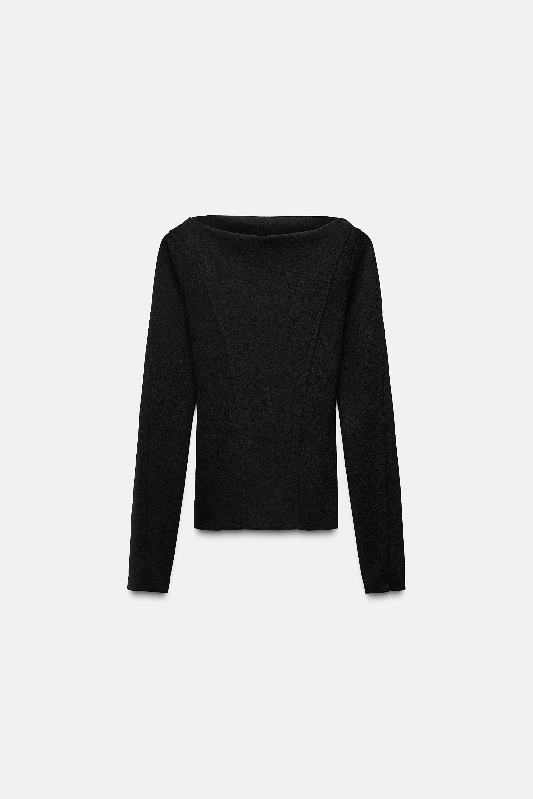 Zara discount Long sleeve casual top