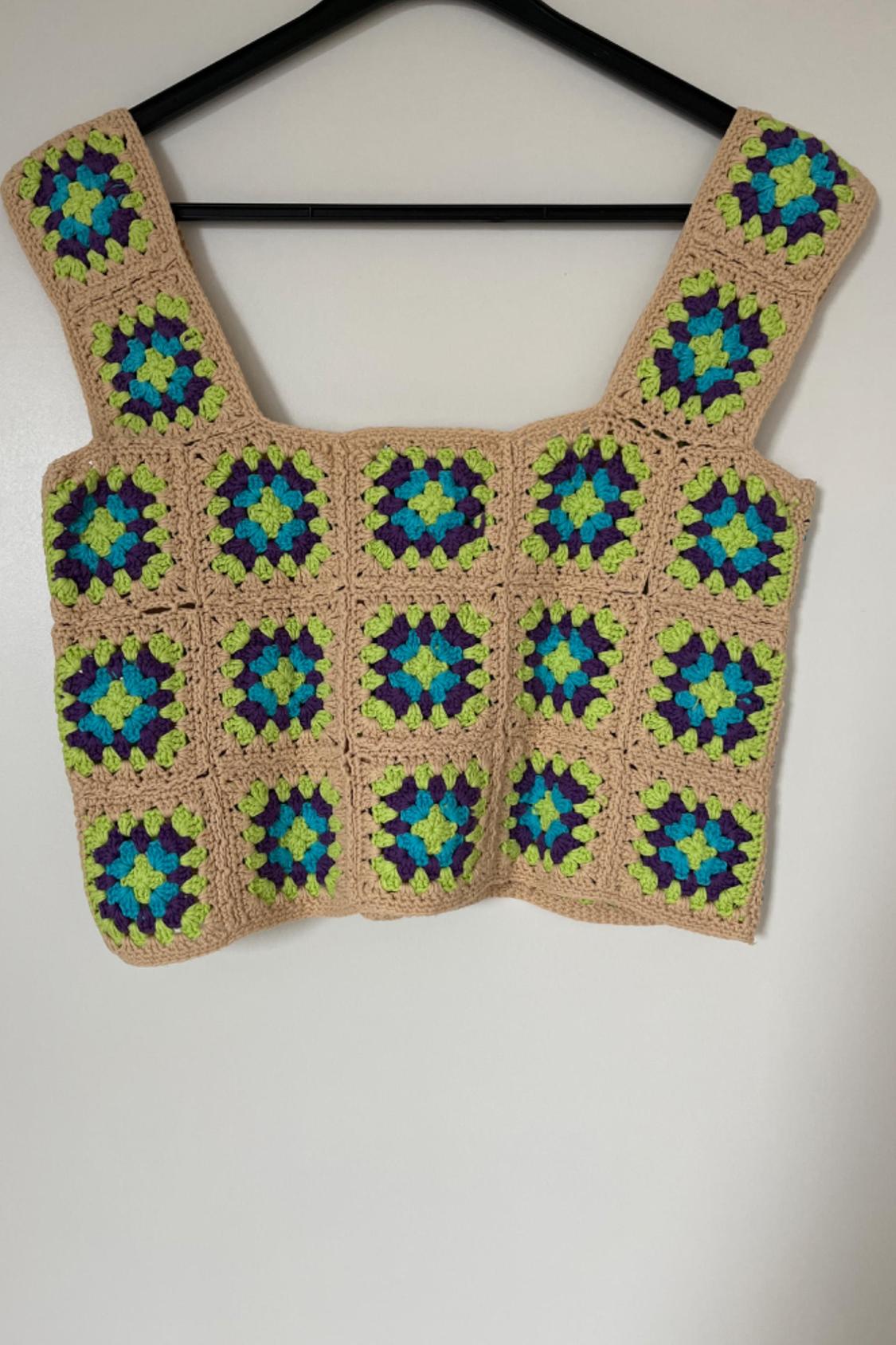 KNIT CROCHET TOP - Image 3