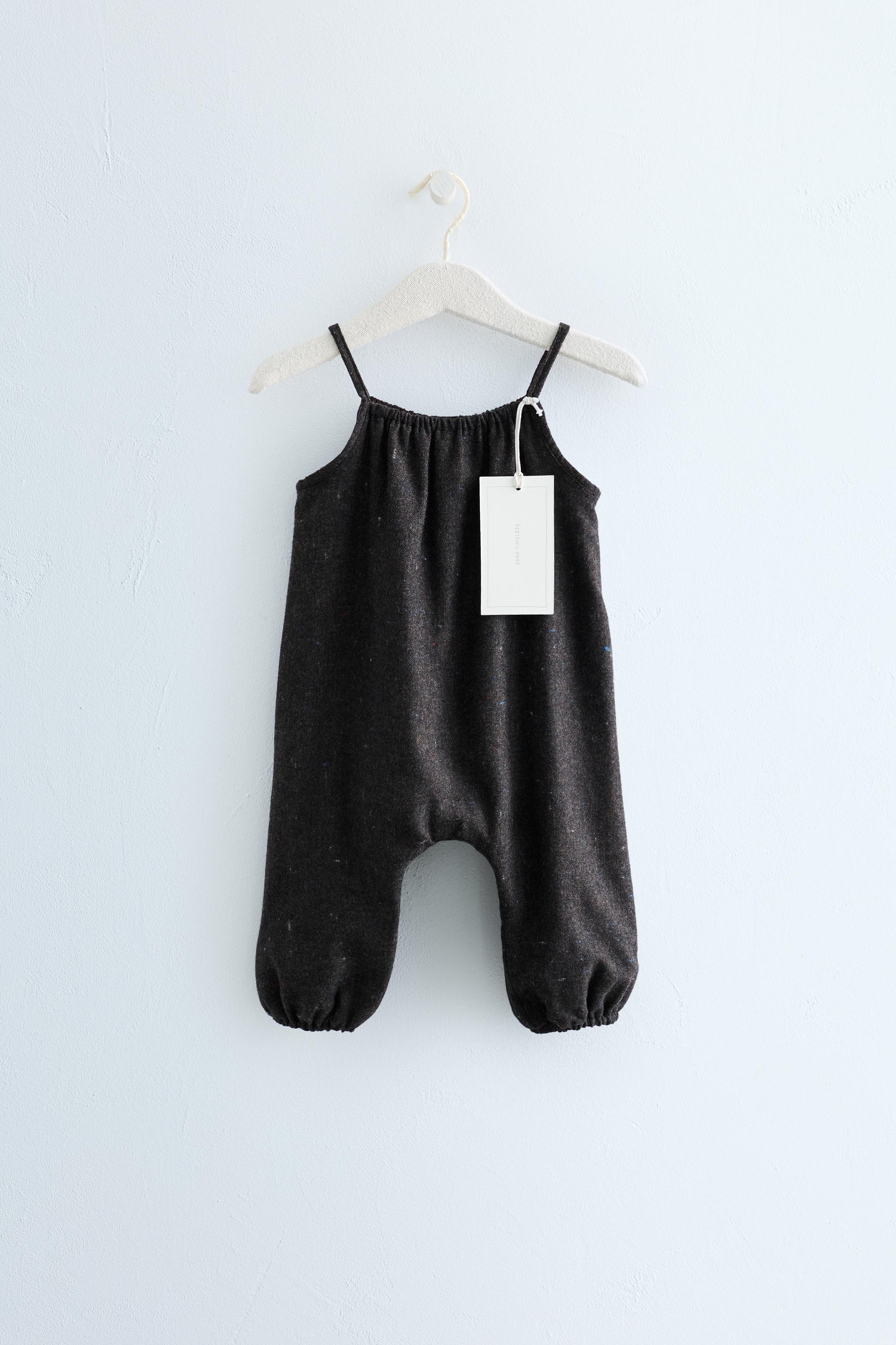 ZARA TIMELESS - WOOL botonato LONG OVERALLS