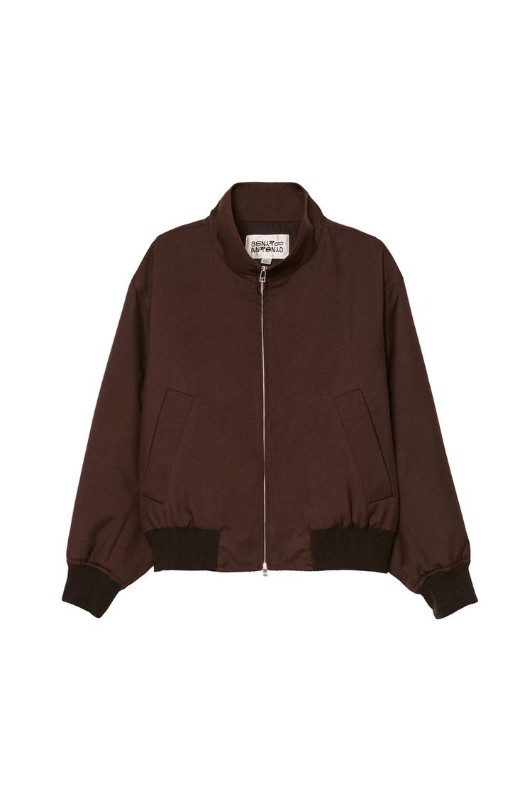 RELAXED FIT BOMBER JACKET