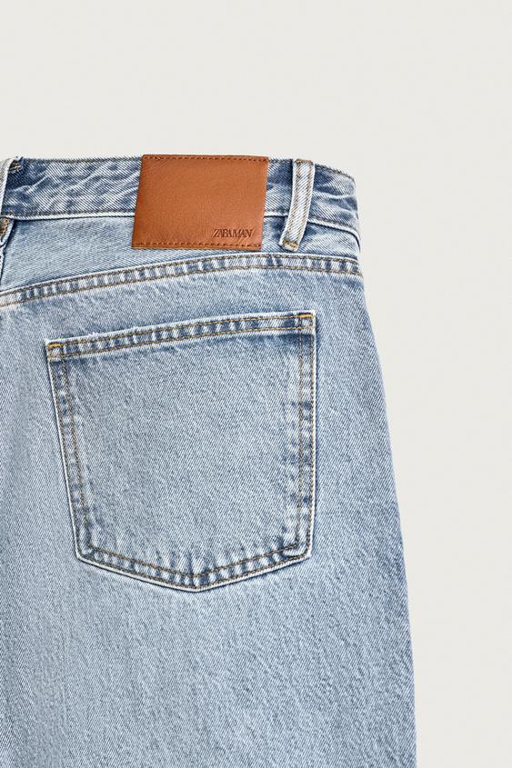 JEAN FLARE DÉCHIRÉ - Bleu clair de Zara - Image 8