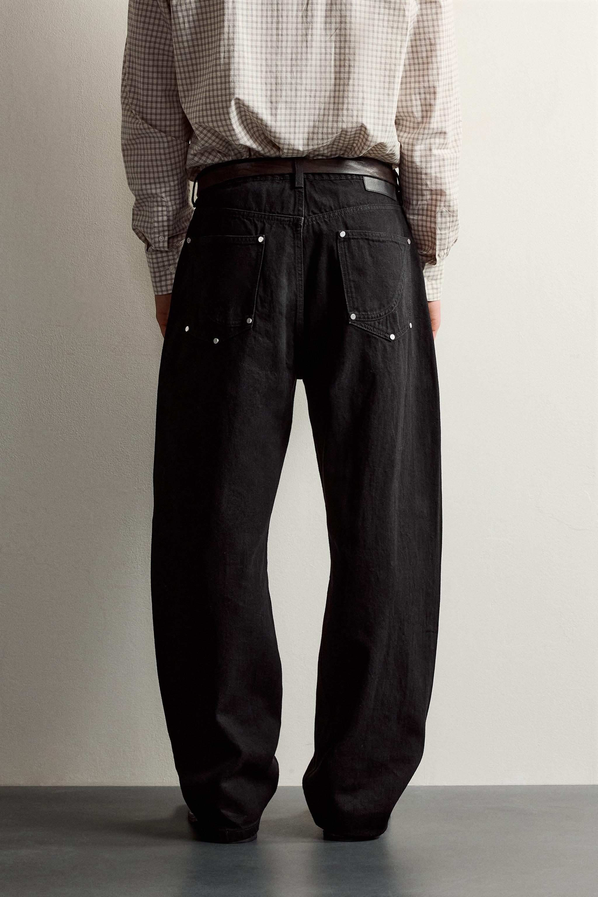 JEANS RELAXED FIT RIVETS