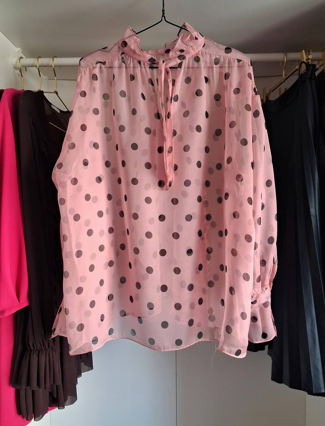 POLKA DOT PRINT BLOUSE - Image 2