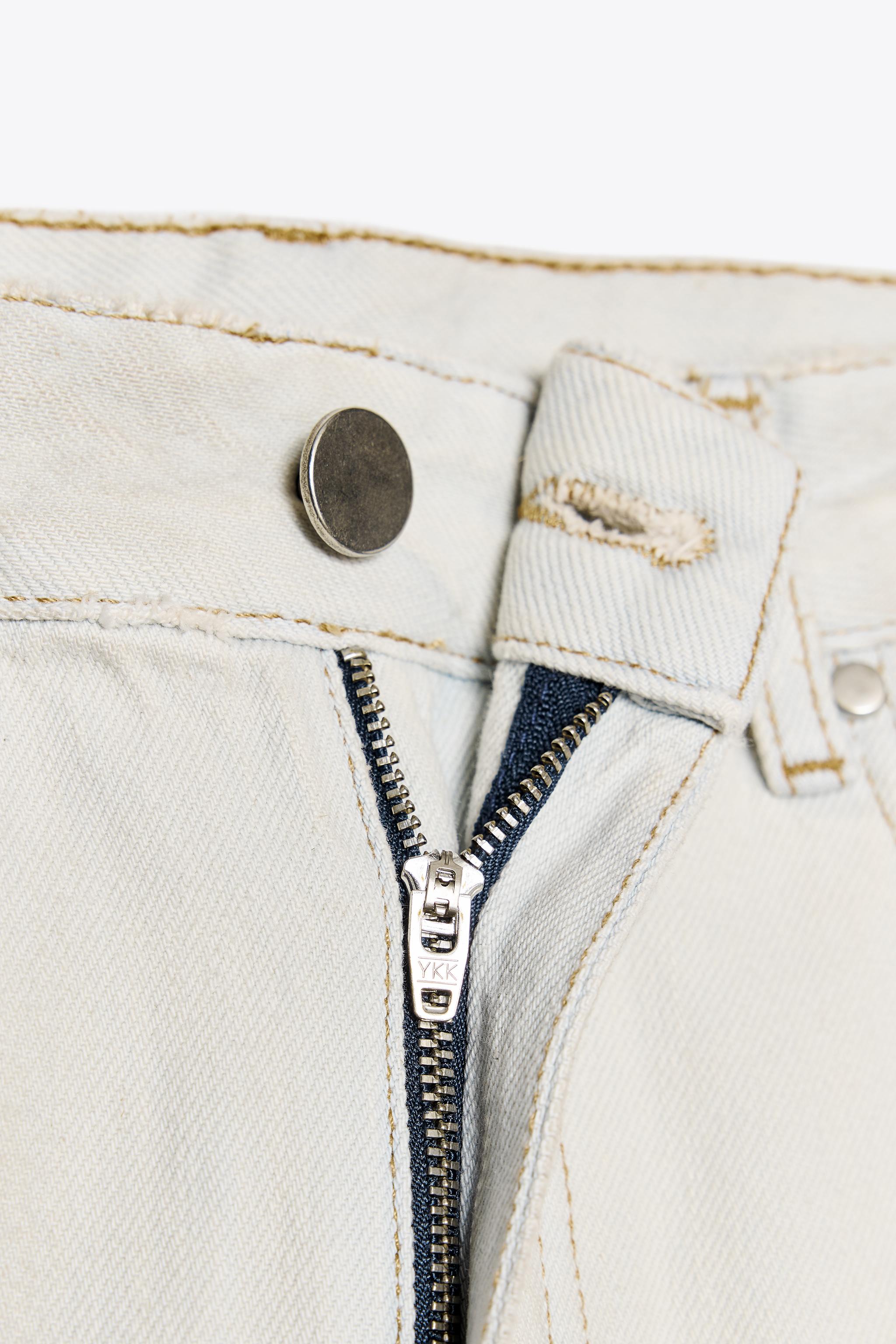 MID WAIST BAGGY JEANS ZW COLLECTION - Light blue | ZARA