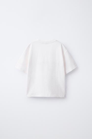 EMBROIDERED DETAIL T-SHIRT — White 2