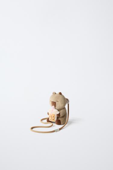 CAPYBARA CAPYFUN © MOBILE PHONE BAG - Brown by Zara - Image 1