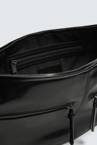 QUILTED SHOULDER BAG - Black by Zara - Image 5