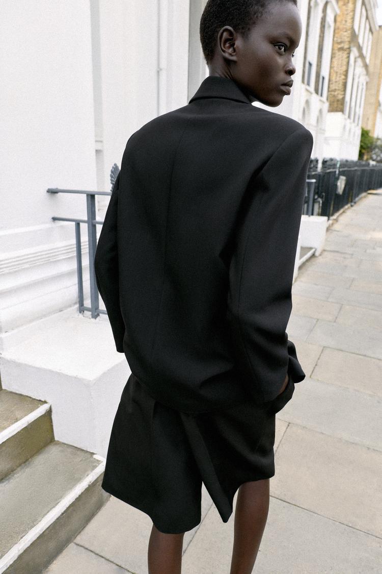 Blazer cruzado de corte oversize 6