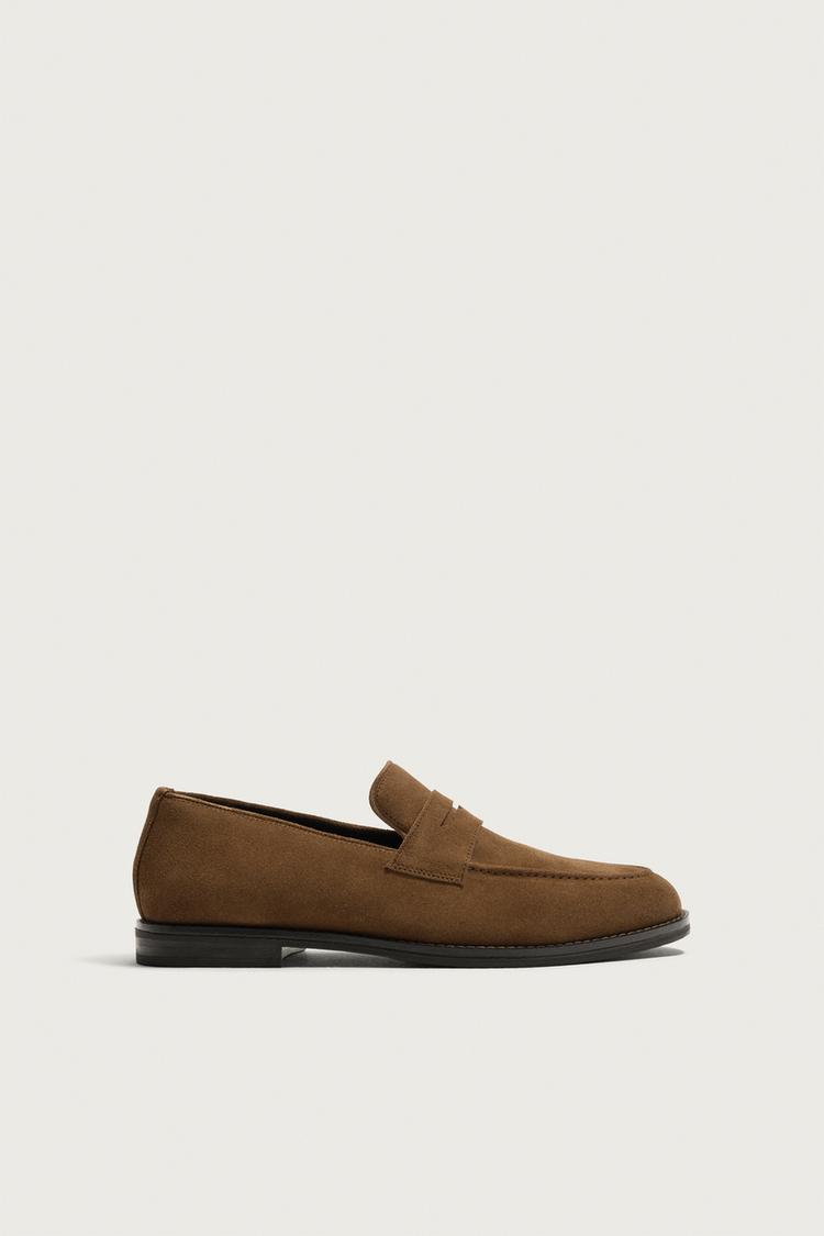 Mocasines penny de cuero 5