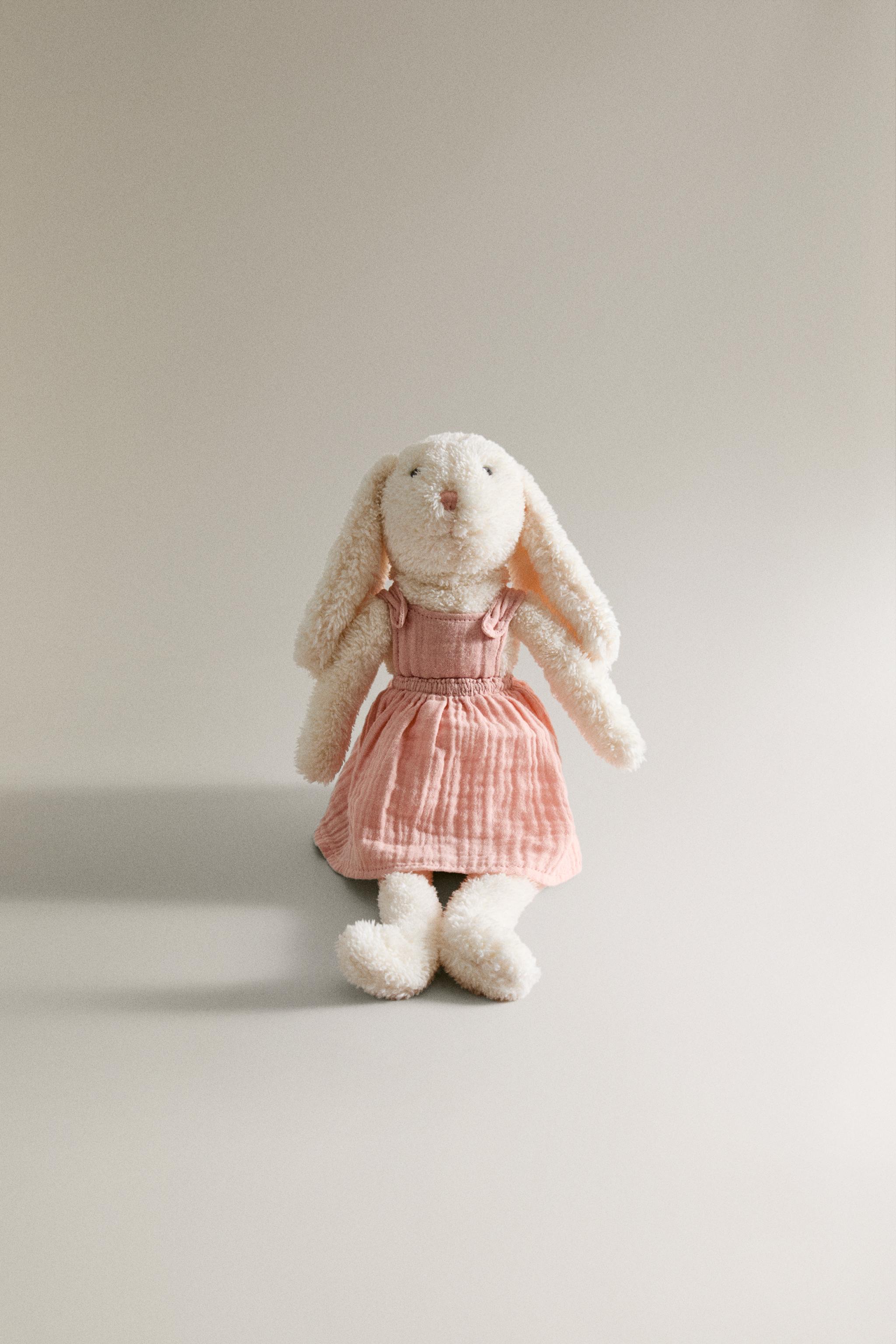 Детские мягкие игрушки Zara RABBIT PLUSH TOY