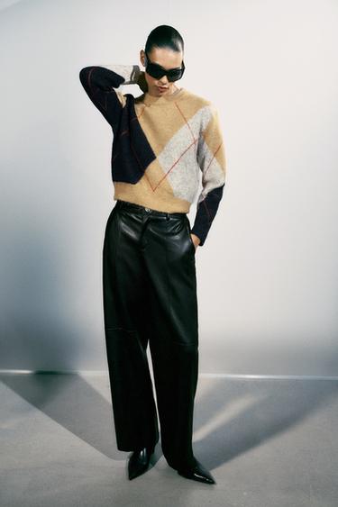 JERSEY PUNTO ROMBOS - Multicolor de Zara