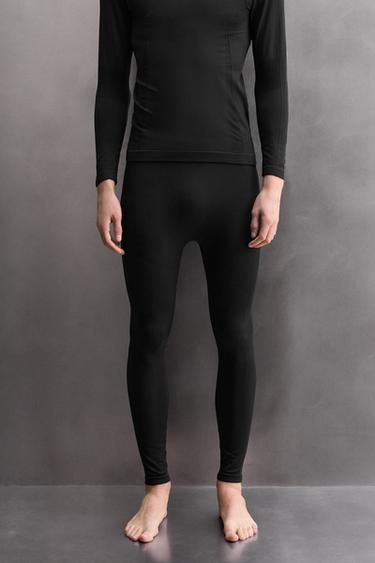 MALLAS COMPRESIVAS PRIMERA CAPA SKI - Negro de Zara