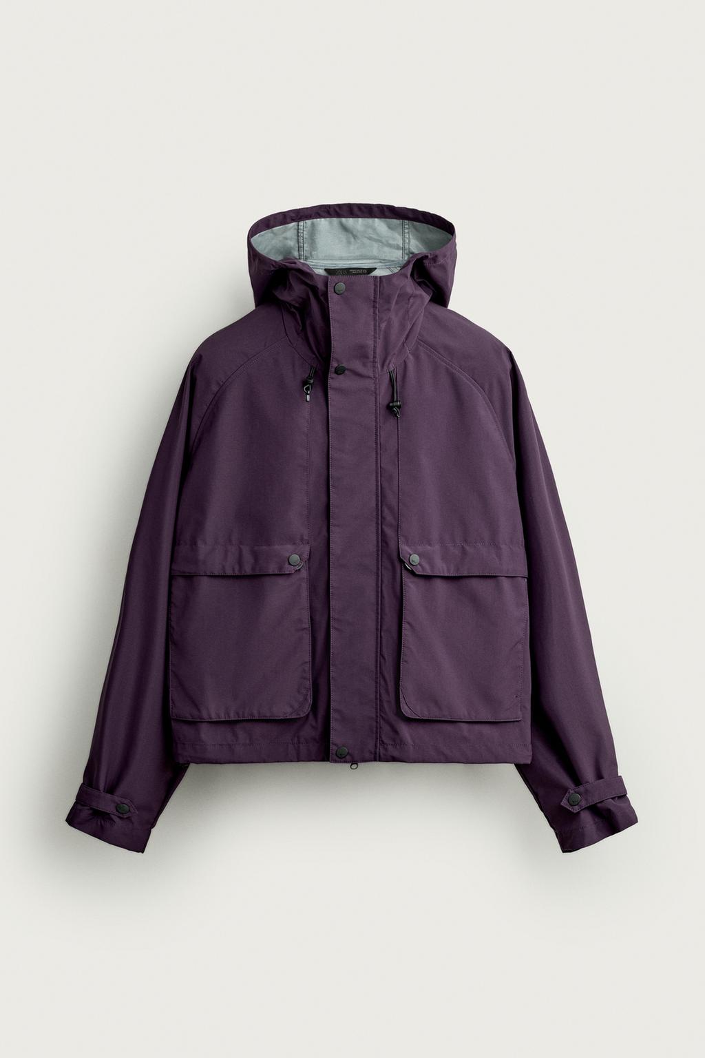 WATER-REPELLENT RELAXED FIT JACKET