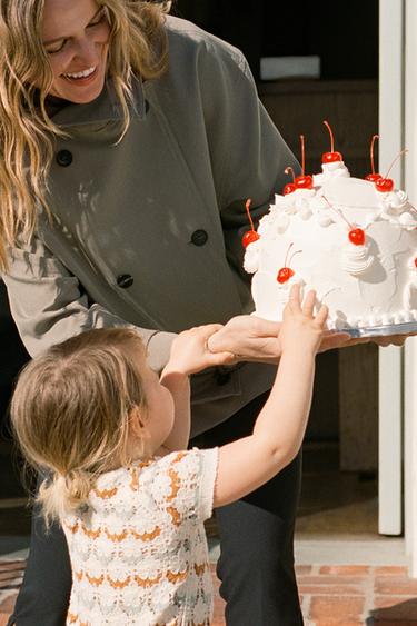 ВЯЗАНЫЙ КОМБИНЕЗОН КРОШЕ — ЭКРЮ от Zara