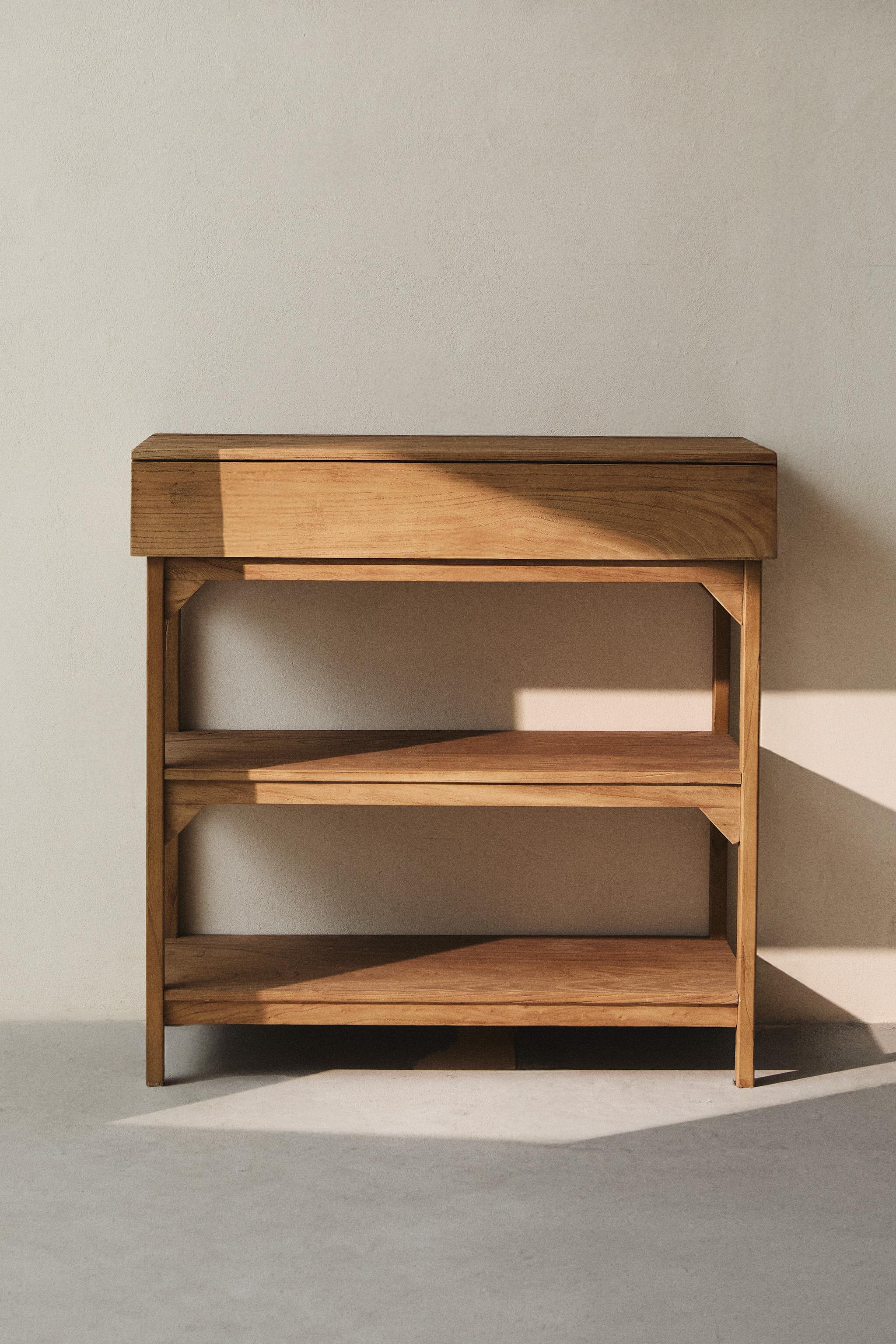 WOODEN STORAGE UNIT