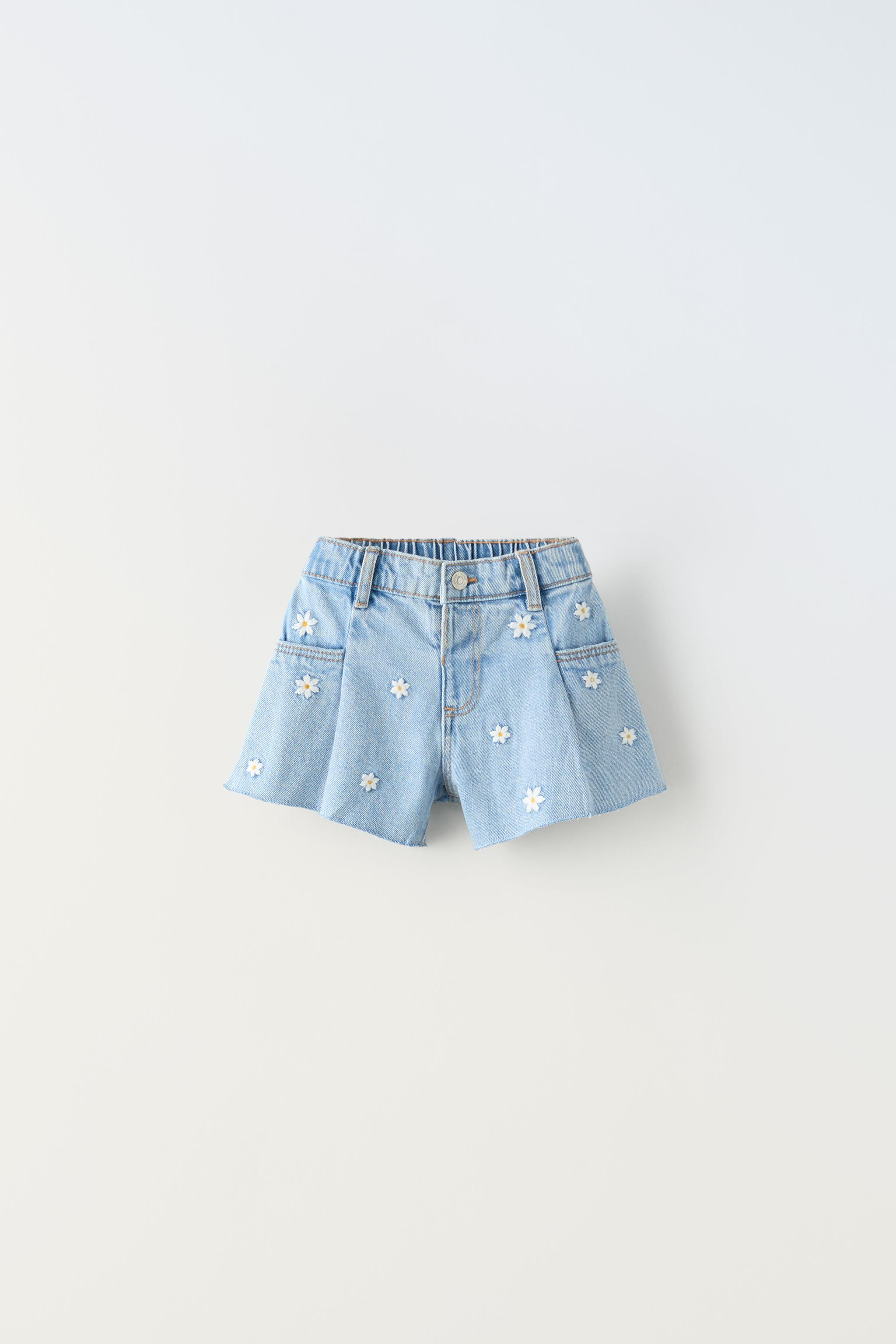 BLUEMARBLE - All Over Embroidered Shorts