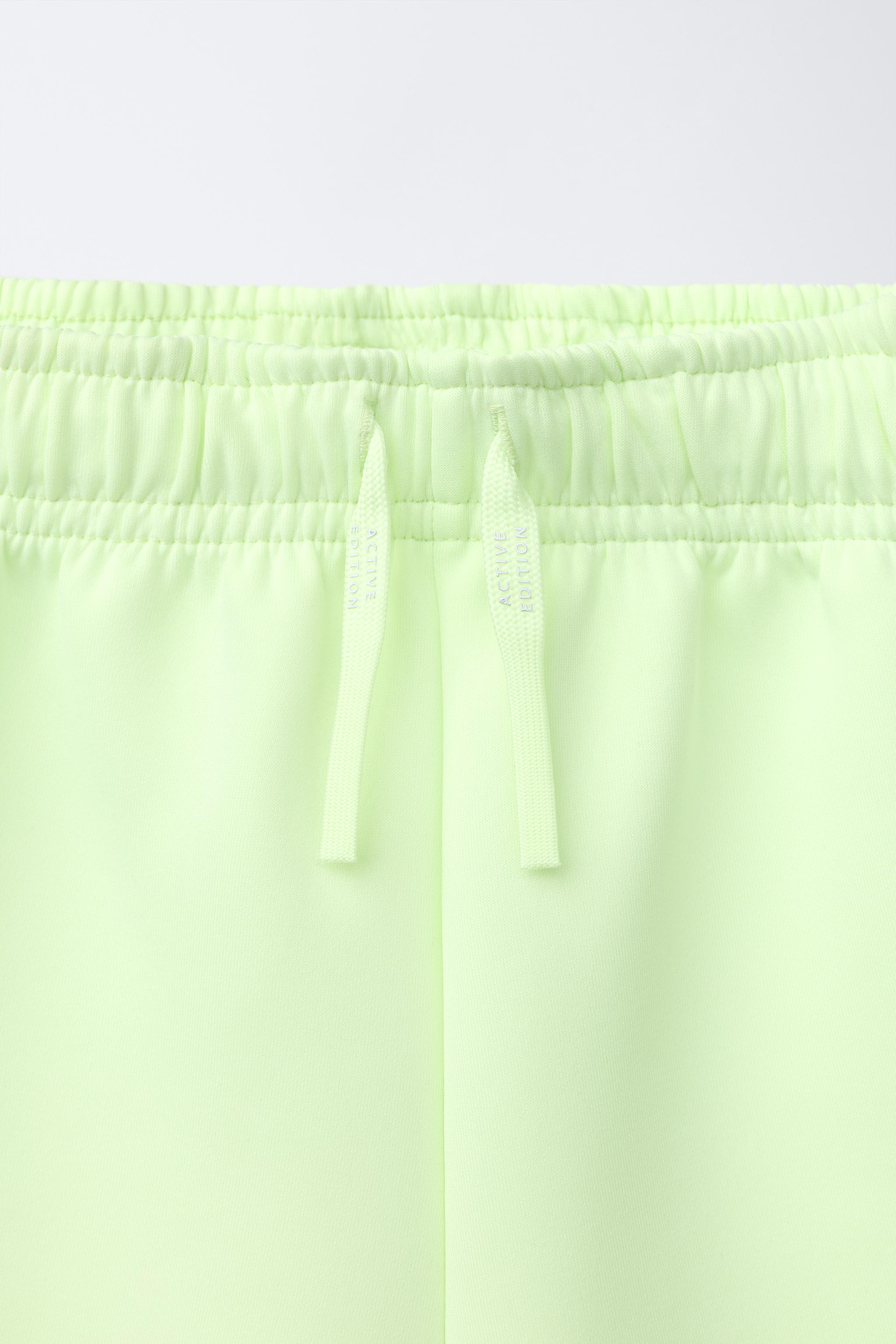 Детские шорты Zara NEON NEOPRENE ATHLETIC SHORTS — фото 3