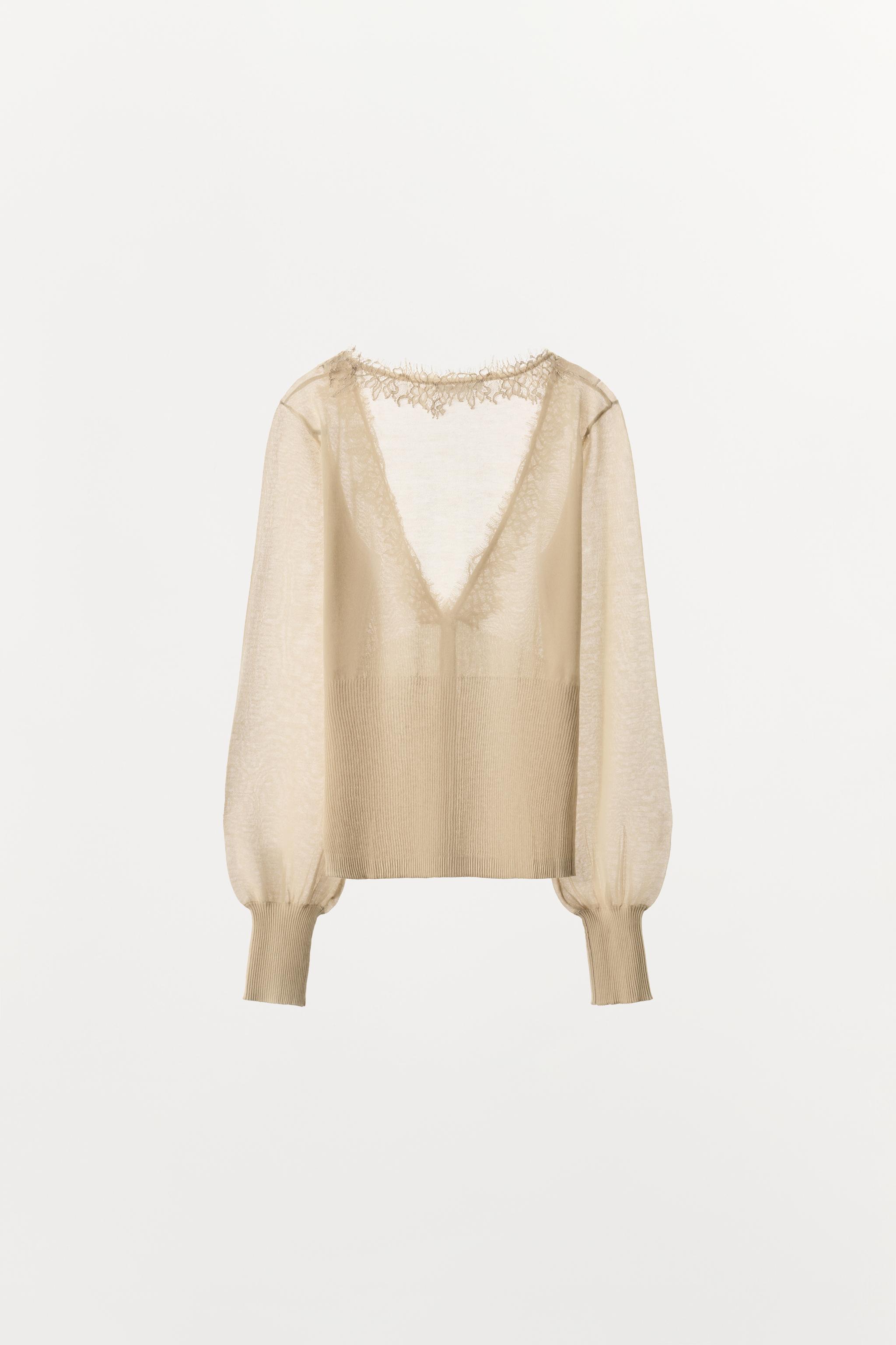 GILET ROMANTIQUE DENTELLE