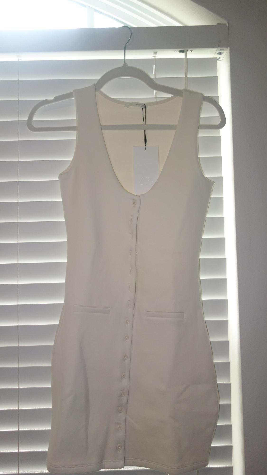 INTERLOCK BUTTON DRESS - Image 2