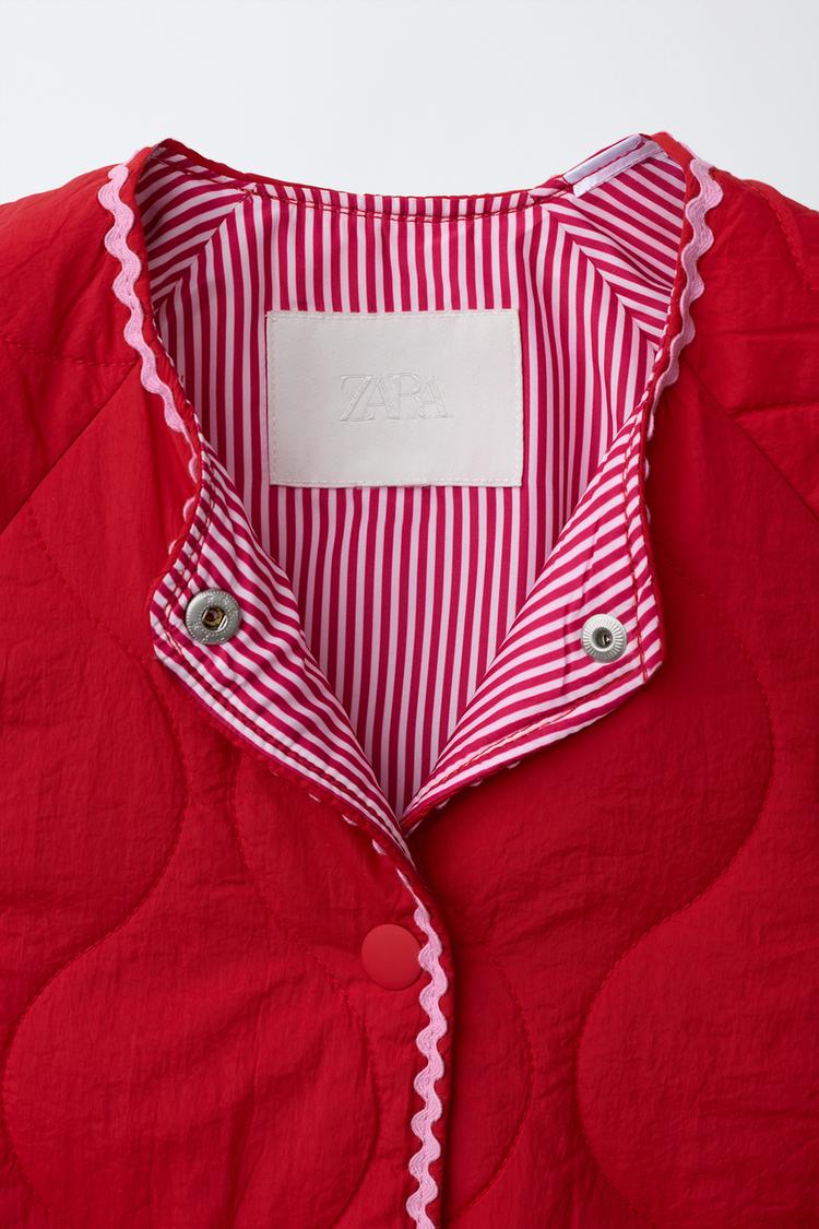 Chaqueta acolchada con corazón 7
