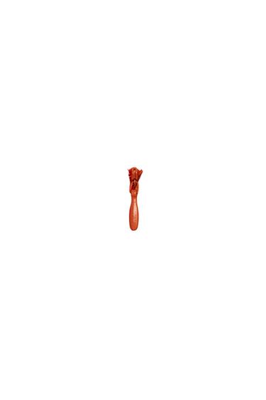 SATIN MIDI DRESS - Orange by Zara