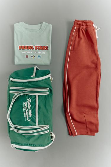 تيشرت بطبعة BRAWL STARS © SUPERCELL OY - أخضر الخاص بـ Zara