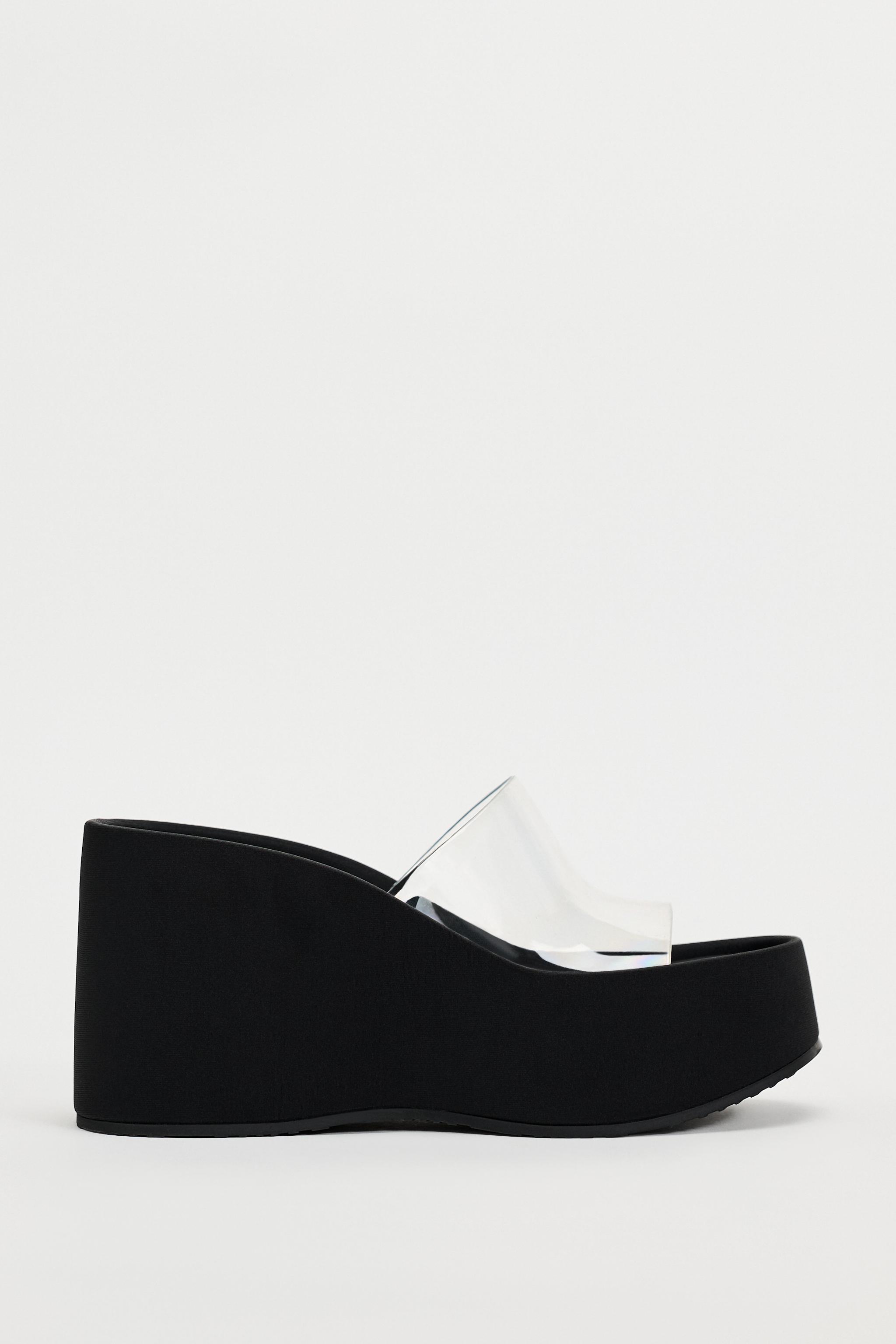 Chaussures talons cheap transparents zara