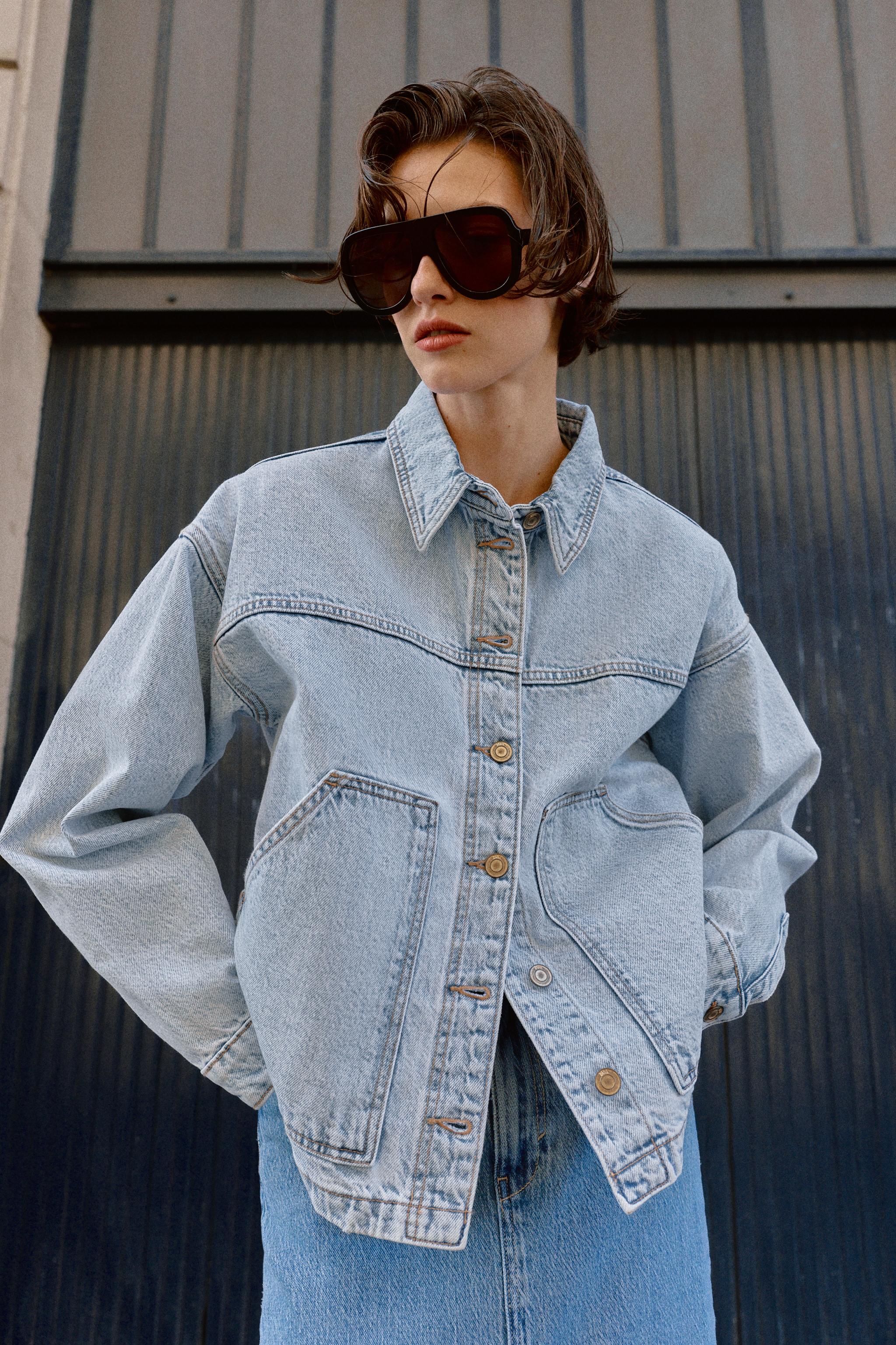 Z1975 デニムジャケット - ライトブルー | ZARA Japan / 日本
