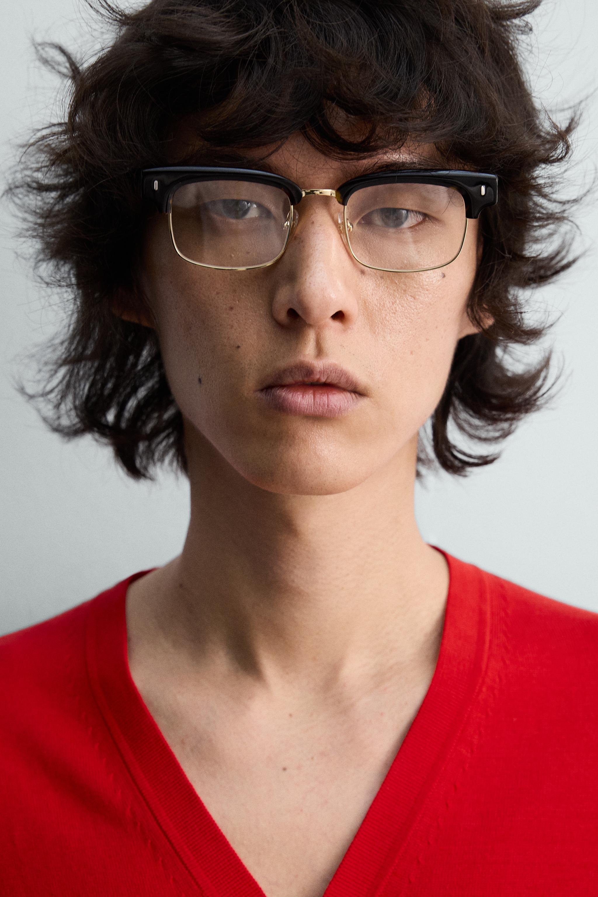 SUNRISE サンライズ　ネオンセーター COMBINATION ACETATE SUNGLASSES - Black | ZARA Canada