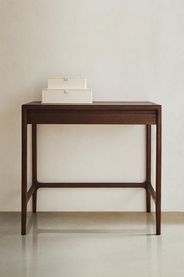 WOODEN DRESSING TABLE - Brown by Zara
