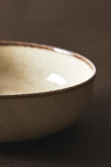 BOL PORCELAINE BORD ANTIQUE - Écru clair de Zara - Image 5