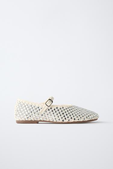 FLATS FANTASÍA - Blanco Crudo de Zara